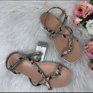 Universal Thread Eden Women snake strap sandals